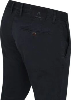 Alberto Rob Stretch Chino Donkerblauw 10 Alberto Rob Stretch Chino Donkerblauw -Kleding Kortingswinkel 74840 3