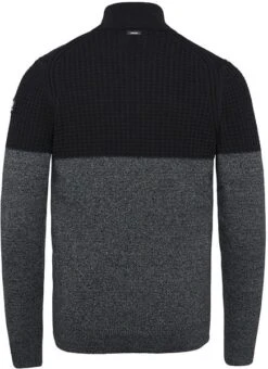 Vanguard Trui Half Zip Zwart Grijs -Kleding Kortingswinkel 74859 2 1