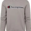 Champion Sweater Script Logo Grijs 1 Champion Sweater Script Logo Grijs -Kleding Kortingswinkel 74875 1