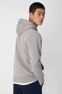 Champion Hoodie Logo Grijs -Kleding Kortingswinkel 74880 4