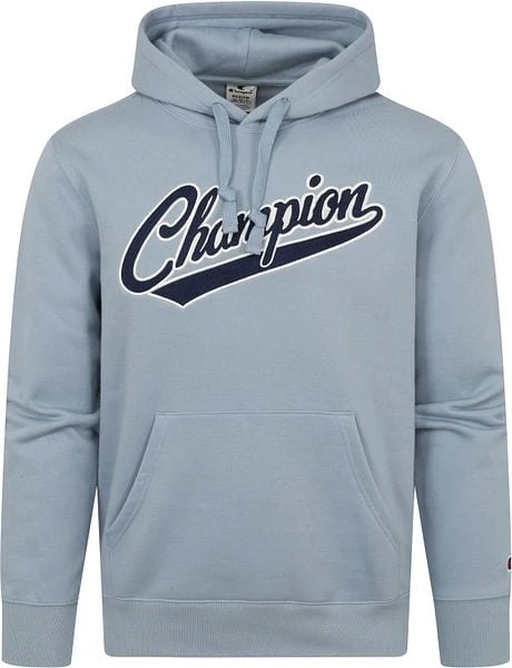 Champion Hoodie College Logo Lichtblauw 8 Champion Hoodie College Logo Lichtblauw - Afbeelding 6