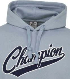 Champion Hoodie College Logo Lichtblauw 11 Champion Hoodie College Logo Lichtblauw -Kleding Kortingswinkel 74883 2