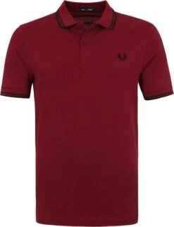 Fred Perry Polo M3600 Port Rood -Kleding Kortingswinkel 74887 1 1