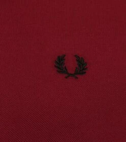 Fred Perry Polo M3600 Port Rood -Kleding Kortingswinkel 74887 3