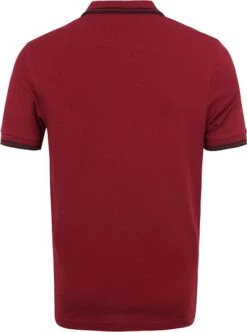 Fred Perry Polo M3600 Port Rood -Kleding Kortingswinkel 74887 4