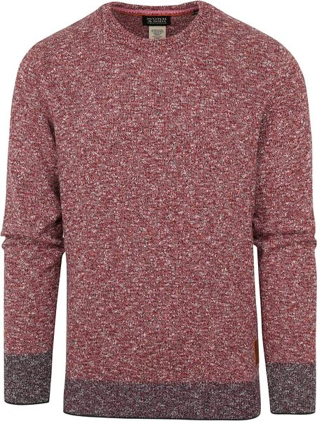 Scotch And Soda Pullover Rood Melange 3 Scotch And Soda Pullover Rood Melange