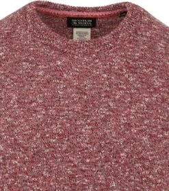 Scotch And Soda Pullover Rood Melange 11 Scotch And Soda Pullover Rood Melange -Kleding Kortingswinkel 74892 2