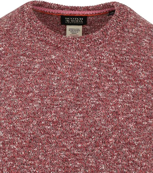 Scotch And Soda Pullover Rood Melange 6 Scotch And Soda Pullover Rood Melange - Afbeelding 4