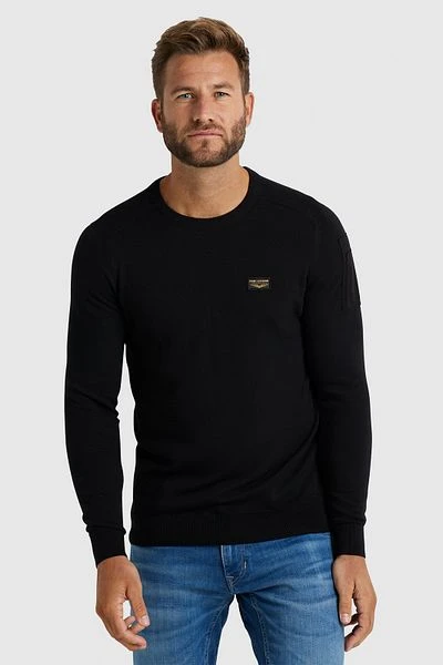 PME Legend Buckley Trui Zwart 4 PME Legend Buckley Trui Zwart - Afbeelding 2