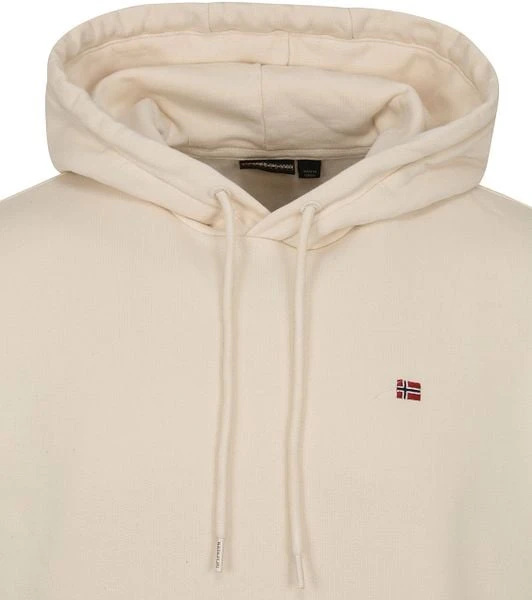 Napapijri Balis Hoodie Off White 8 Napapijri Balis Hoodie Off White - Afbeelding 6