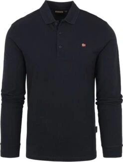 Napapijri Ealis Longsleeve Polo Navy -Kleding Kortingswinkel 74903 1 1