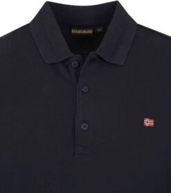 Napapijri Ealis Longsleeve Polo Navy -Kleding Kortingswinkel 74903 2 1