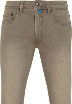 Pierre Cardin Broek Lyon Tapered Future Flex Lichtbruin -Kleding Kortingswinkel 74936 2