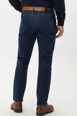 Brax Cadiz Jeans Donkerblauw -Kleding Kortingswinkel 74946 9