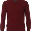 Casa Moda Pullover V-Hals Bordeaux -Kleding Kortingswinkel 74966 1