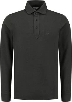 Dstrezzed Polo Longsleeve Donkergrijs -Kleding Kortingswinkel 74980 1 1