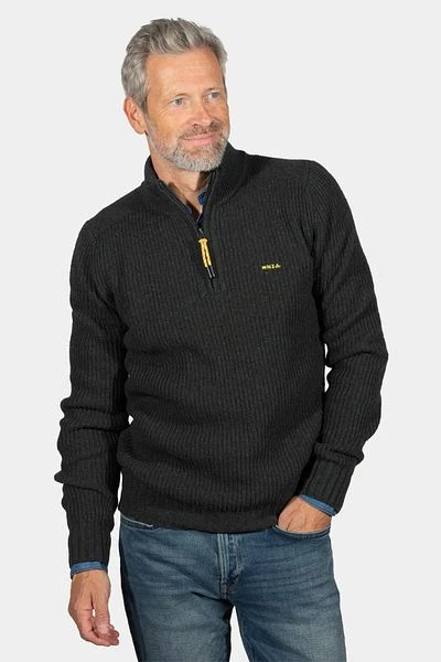 NZA Trui Wol Dry Groen 4 NZA Trui Wol Dry Groen - Afbeelding 2