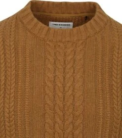 No-Excess No Excess Pullover Mix Wol Gebreid Bruin -Kleding Kortingswinkel 75026 2