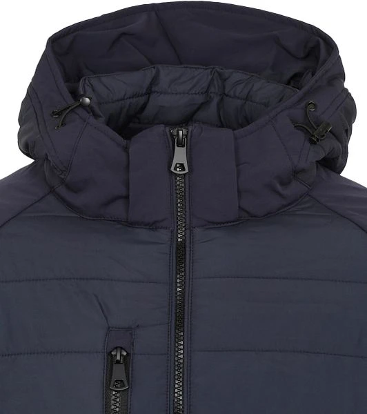 Suitable Shake Jas Donkerblauw 5 Suitable Shake Jas Donkerblauw - Afbeelding 3