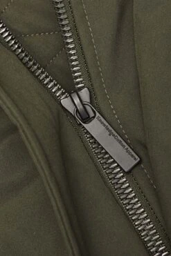 KnowledgeCotton Apparel Jas Donkergroen -Kleding Kortingswinkel 75064 5