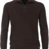 Casa Moda Halfzip Trui Bruin 1 Casa Moda Halfzip Trui Bruin -Kleding Kortingswinkel 75094 1