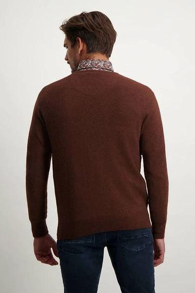 State Of Art Trui Wol Brique Rood 5 State Of Art Trui Wol Brique Rood - Afbeelding 3