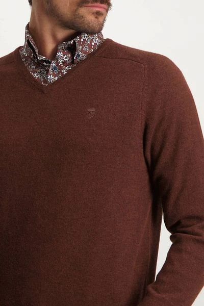 State Of Art Trui Wol Brique Rood 6 State Of Art Trui Wol Brique Rood - Afbeelding 4