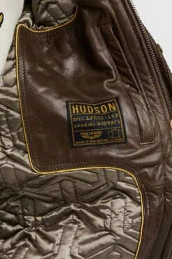 PME Legend Jas Hudson Leer Bruin -Kleding Kortingswinkel 75121 5