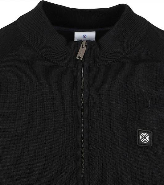 Blue Industry Zipper Trui Zwart 4 Blue Industry Zipper Trui Zwart - Afbeelding 2