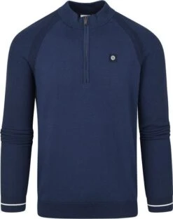 Blue Industry Zipper Trui Donkerblauw -Kleding Kortingswinkel 75134 1 1