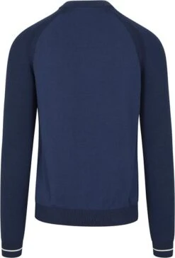 Blue Industry Zipper Trui Donkerblauw -Kleding Kortingswinkel 75134 4