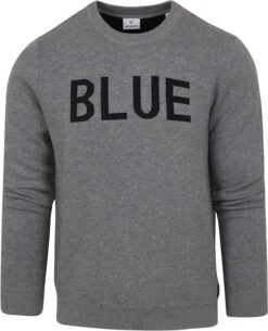 Blue Industry Trui Grijs