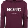 Bjorn Borg Sweater Bordeaux Rood Logo -Kleding Kortingswinkel 75147 5