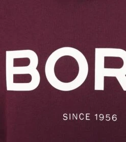 Bjorn Borg Sweater Bordeaux Rood Logo 10 Bjorn Borg Sweater Bordeaux Rood Logo -Kleding Kortingswinkel 75147 7