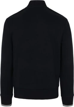 Fred Perry Half Zip Trui Navy Blauw -Kleding Kortingswinkel 75164 4