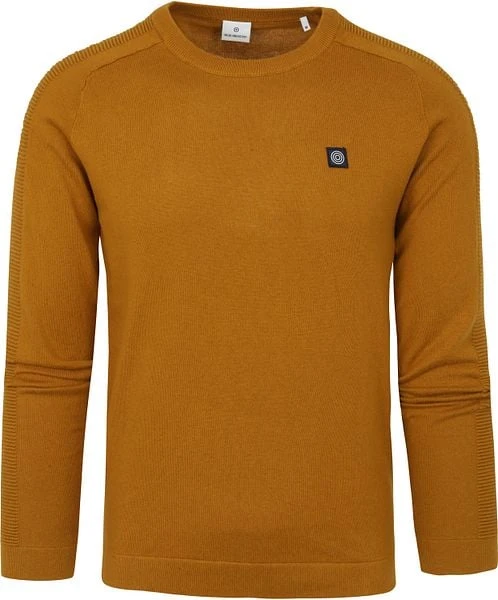 Blue Industry Pullover Okergeel 7 Blue Industry Pullover Okergeel - Afbeelding 5