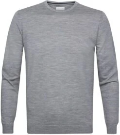 Profuomo Pullover Merinowol Grijs 8 Profuomo Pullover Merinowol Grijs -Kleding Kortingswinkel 75182 1 1