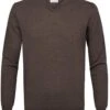 Profuomo Pullover V-Hals Merinowol Taupe -Kleding Kortingswinkel 75193 1