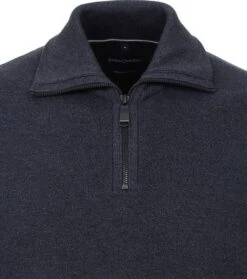 Casa Moda Halfzip Trui Donkerblauw -Kleding Kortingswinkel 75298 2 1