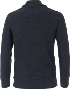 Casa Moda Halfzip Trui Donkerblauw -Kleding Kortingswinkel 75298 3