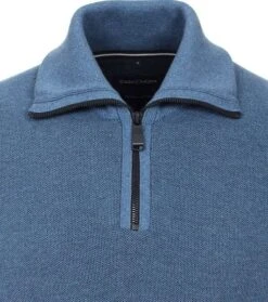 Casa Moda Halfzip Trui Blauw 12 Casa Moda Halfzip Trui Blauw -Kleding Kortingswinkel 75299 2 1