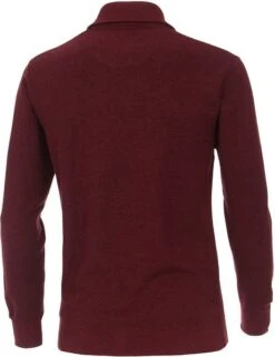 Casa Moda Halfzip Trui Bordeaux -Kleding Kortingswinkel 75300 3
