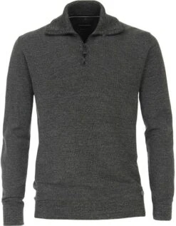 Casa Moda Halfzip Trui Donkergroen 11 Casa Moda Halfzip Trui Donkergroen -Kleding Kortingswinkel 75301 4 1