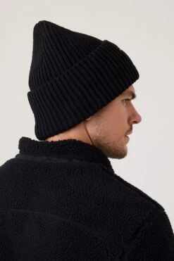 Bjorn Borg Knitted Muts Zwart -Kleding Kortingswinkel 75332 3