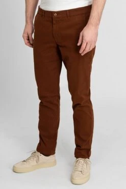 Suitable Chino Plato Brique -Kleding Kortingswinkel 75361 5