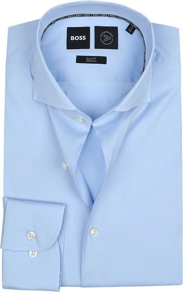 Hugo Boss Hank Overhemd Lichtblauw 6 Hugo Boss Hank Overhemd Lichtblauw - Afbeelding 4