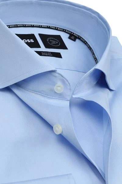 Hugo Boss Hank Overhemd Lichtblauw 4 Hugo Boss Hank Overhemd Lichtblauw - Afbeelding 2