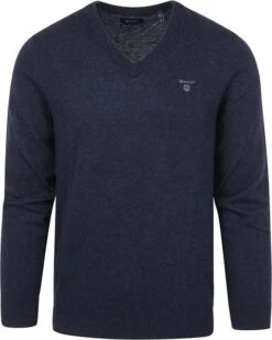 Gant Trui Lamswol Donkerblauw 12 Gant Trui Lamswol Donkerblauw -Kleding Kortingswinkel 75443 1 1