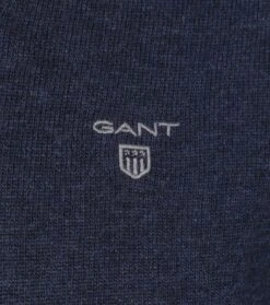 Gant Trui Lamswol Donkerblauw 10 Gant Trui Lamswol Donkerblauw -Kleding Kortingswinkel 75443 3