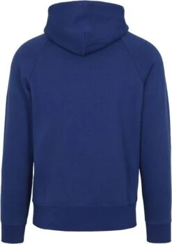 Gant Hoodie Shield Royal Blauw -Kleding Kortingswinkel 75444 4